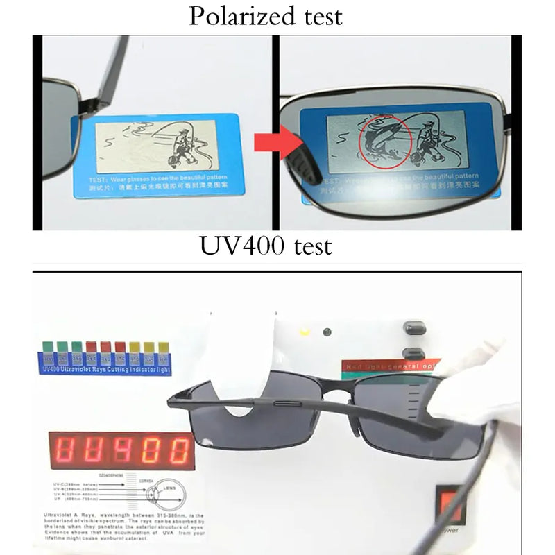 Óculos unissex armação de metal uv400 anti-reflexo